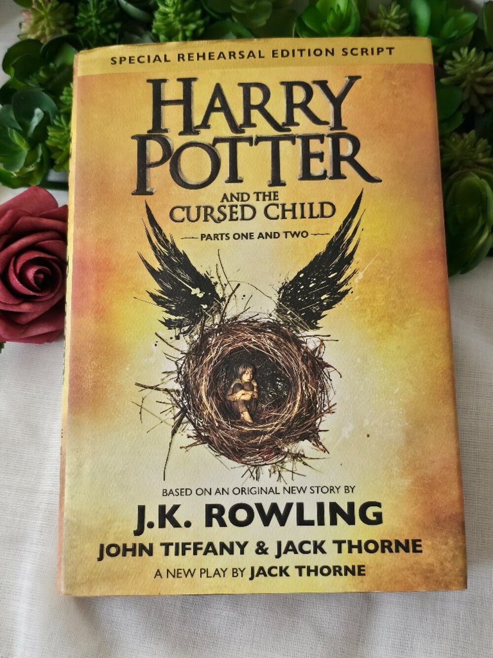 Harry Potter and the Cursed Child (Special Rehearsal Edition) hard bound book